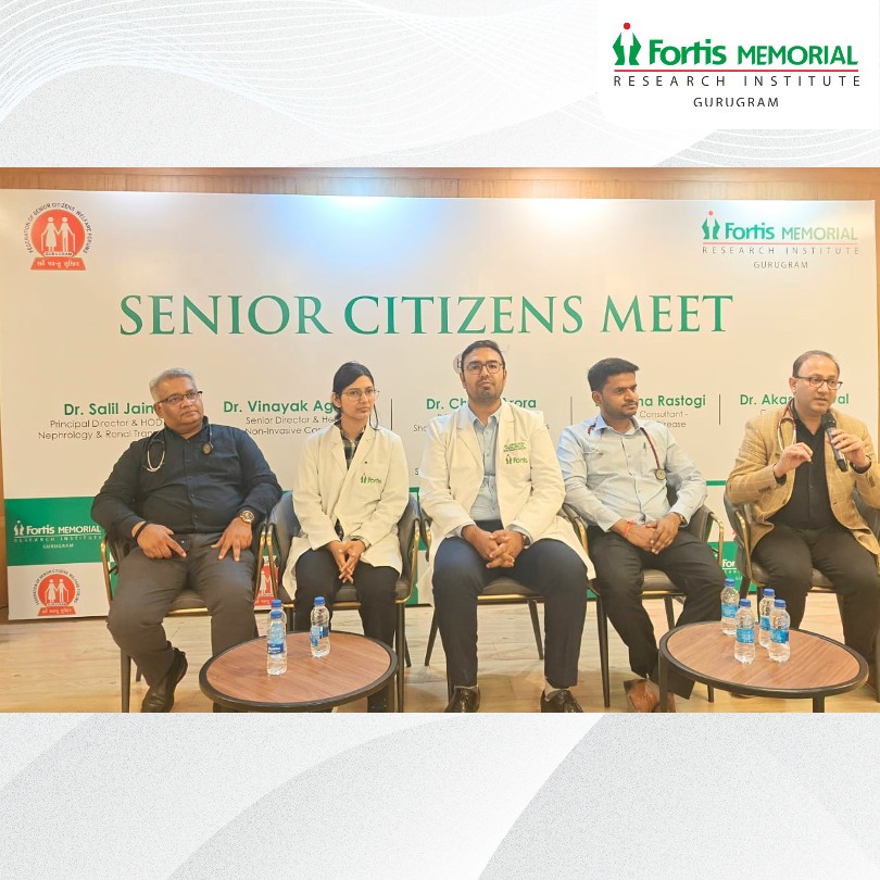 Dr. Chirag Arora Senior Citizen Meet